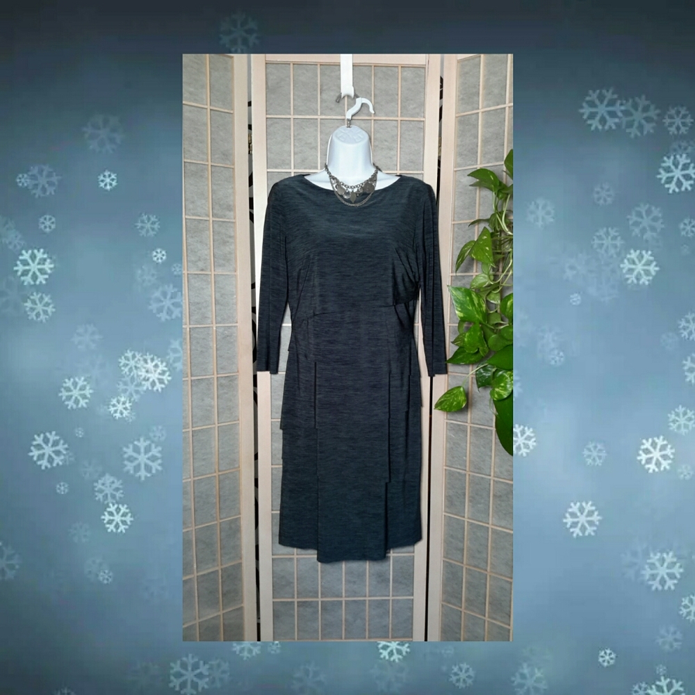 Tahari Arthur S Levine Layered WEAR TO WORK DRESS